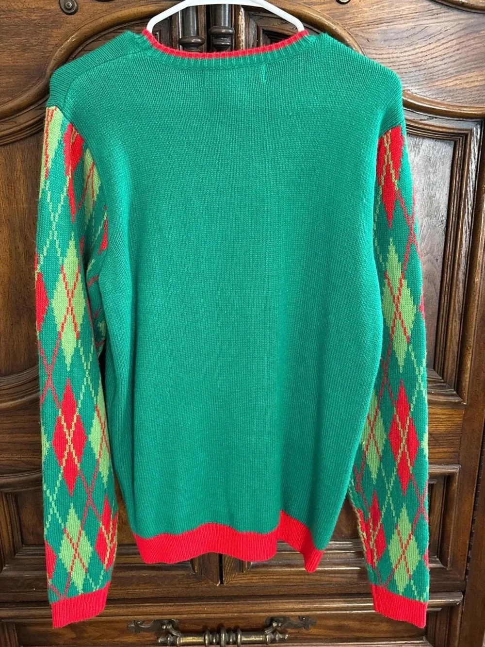 Dinosaur Christmas sweater